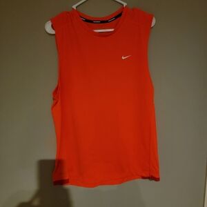 Nike Men's Bright Orange Muscle Tee